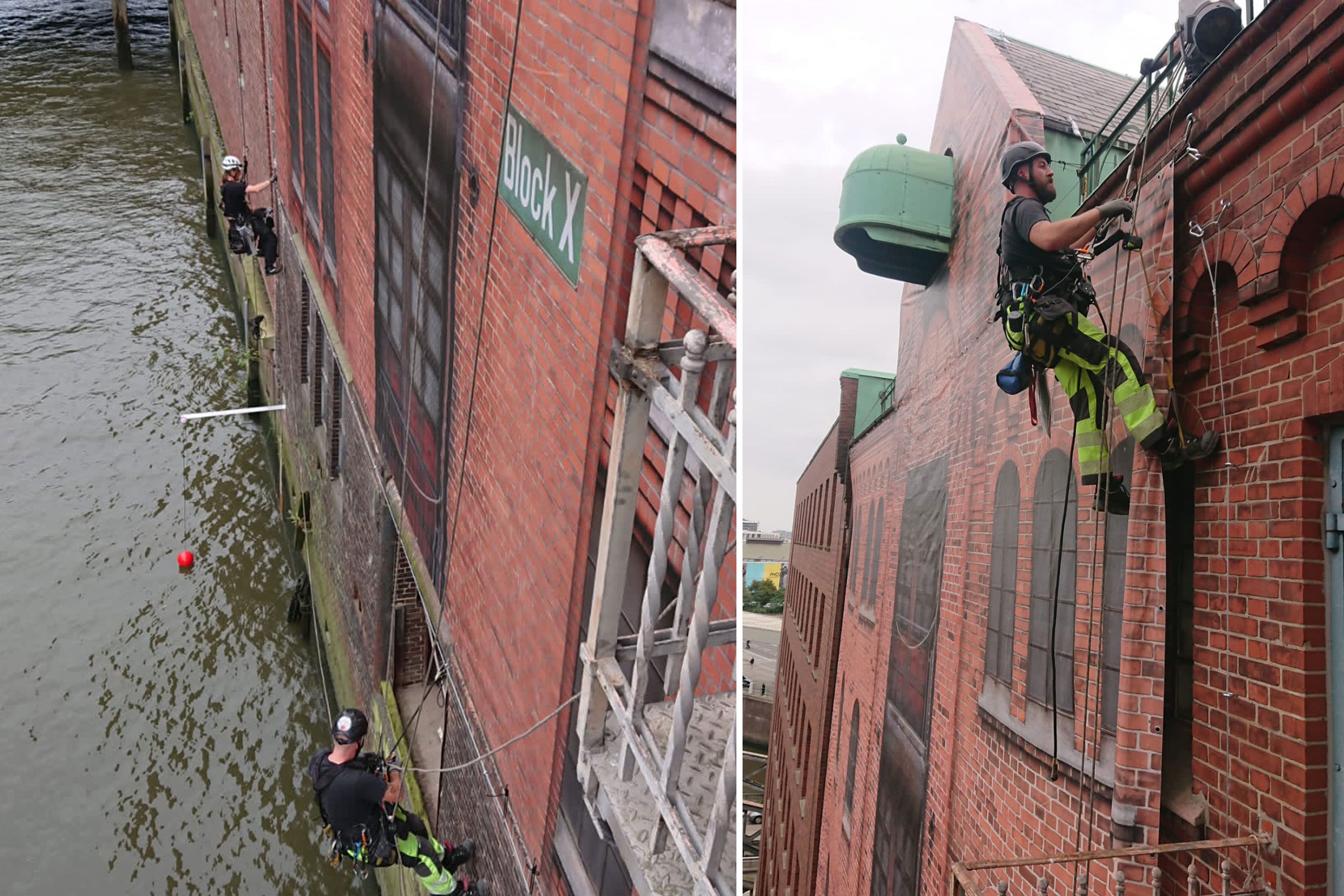 Making Of Block X (Wasserseite)