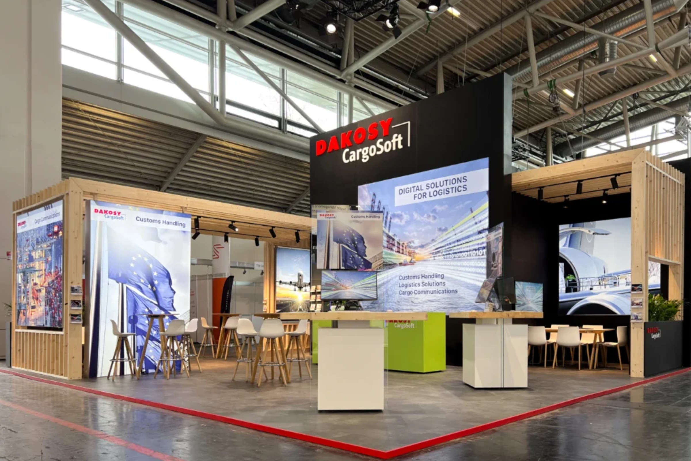 Messestand DAKOSY/CargoSoft