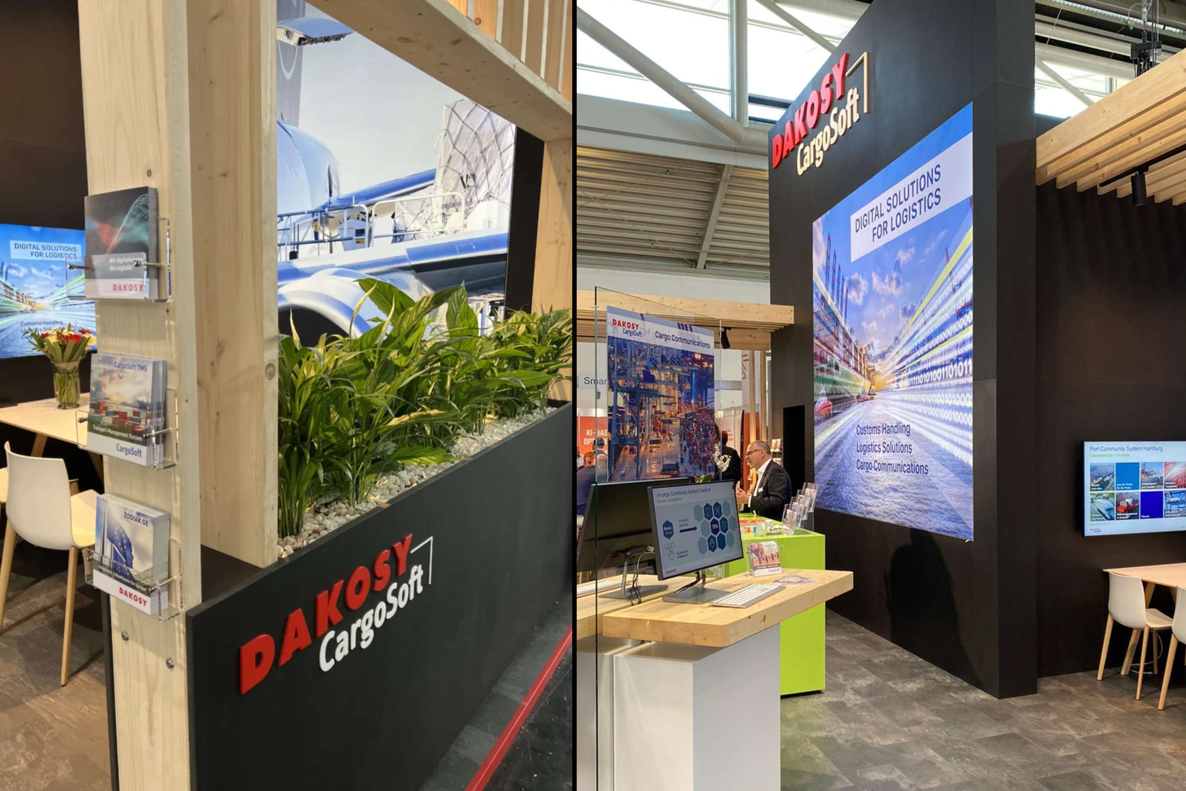 Messestand DAKOSY/CargoSoft