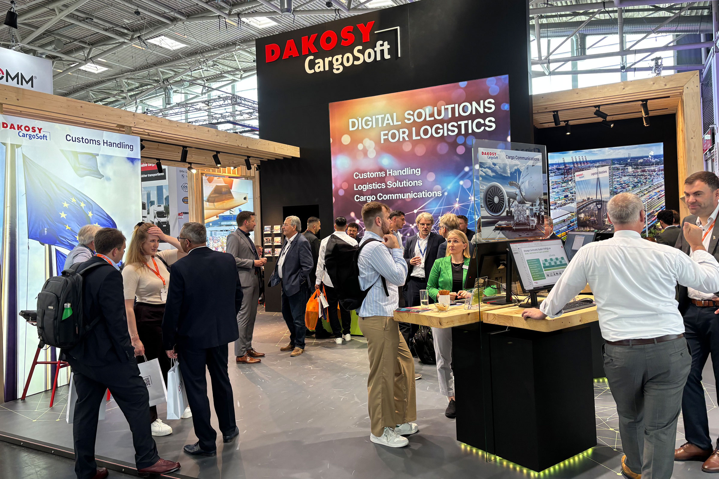 Messestand DAKOSY/CargoSoft
