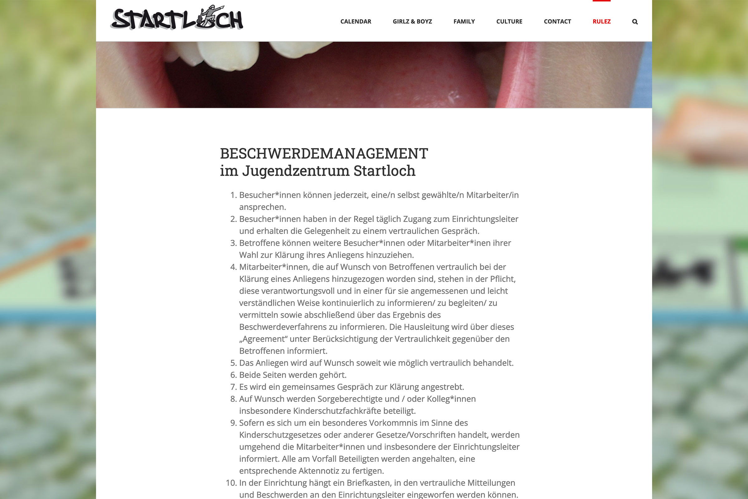 Jugendzentrum Startloch